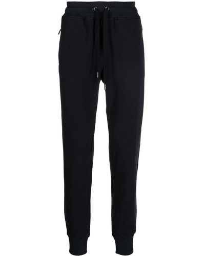 Dolce & Gabbana Pantalon de jogging à lien de resserrage - Noir