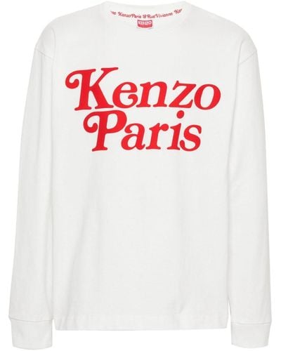 KENZO X Verdy T-shirt Met Logo - Wit