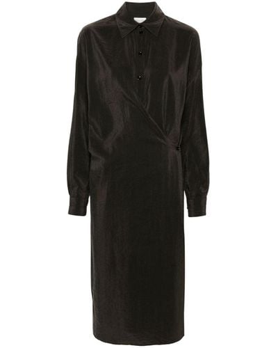Lemaire シャツドレス - ブラック