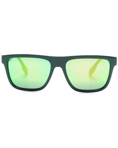 Burberry Square-frame Sunglasses - Green