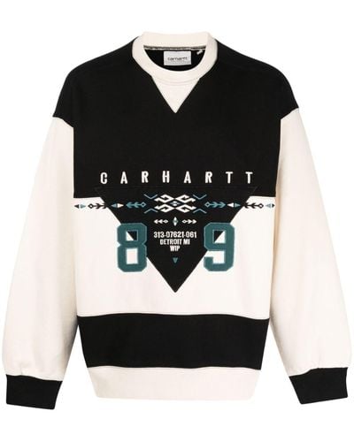 Carhartt Logo-print Sweatshirt - Black