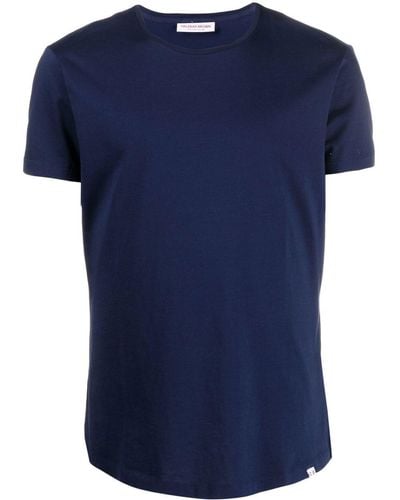 Orlebar Brown Camiseta con cuello redondo - Azul