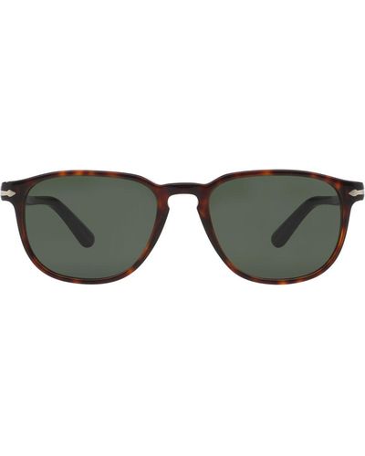 Persol Sonnenbrille mit eckigen Gläsern - Mehrfarbig