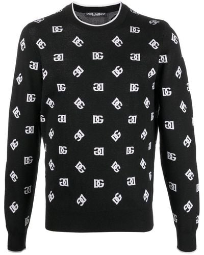 Dolce & Gabbana Dgロゴ セーター - ブラック