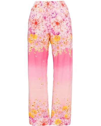 Hale Bob Emersyn Linen Trousers - Pink