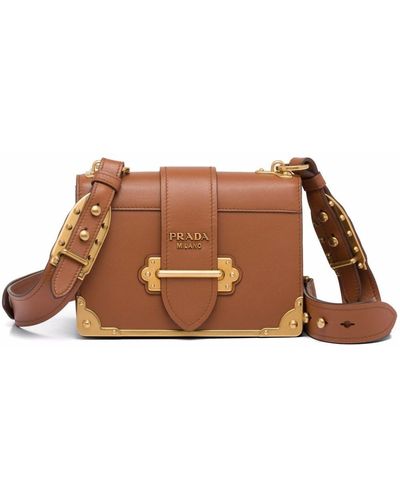 Prada Cahier Shoulder Bag - Farfetch