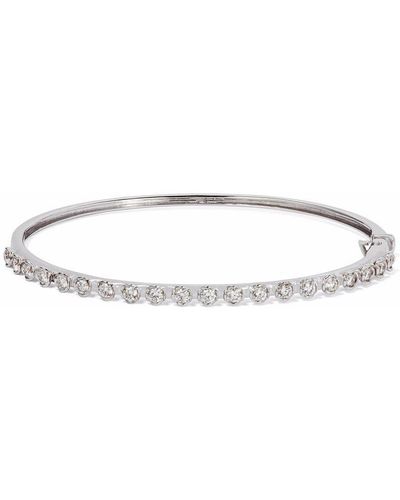 Annoushka Bracelet Marguerite en or blanc 18ct serti de diamants - Métallisé