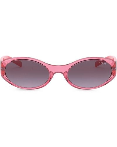 Vogue Eyewear X Millie Bobby Brown ovale Sonnenbrille - Pink