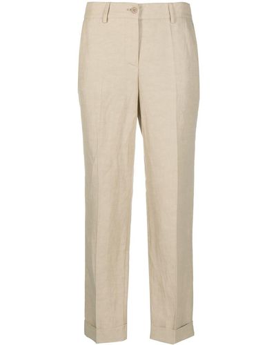 P.A.R.O.S.H. Slim-fit Tailored Pants - Natural