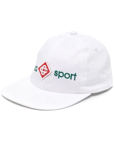 Casablancabrand Logo Baseball Cap - White