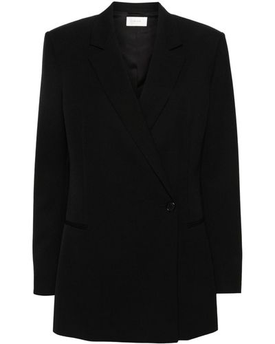 The Row Doppelreihiger Lawrence Blazer - Schwarz