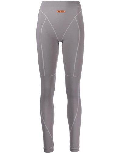 Heron Preston Logo-print Active leggings - Grey