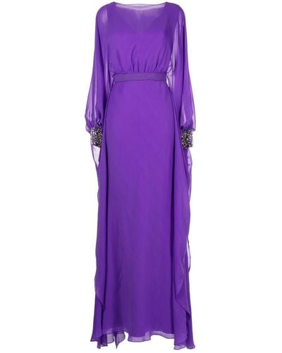 Sachin & Babi Aphrodite Gown - Purple