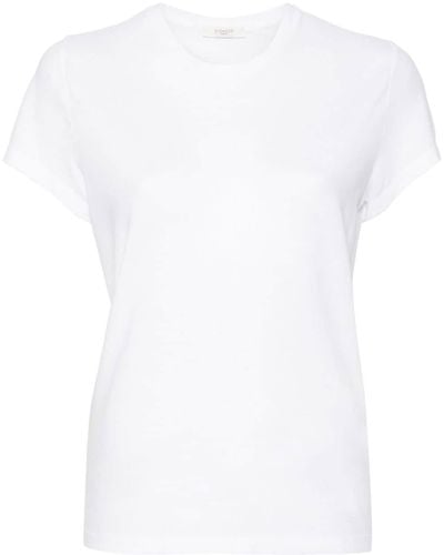 Zanone Crew-neck Cotton T-shirt - Wit