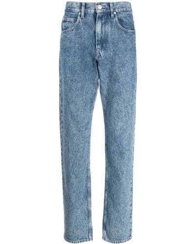 Isabel Marant Mid-wash Straight-leg Jeans - Blue