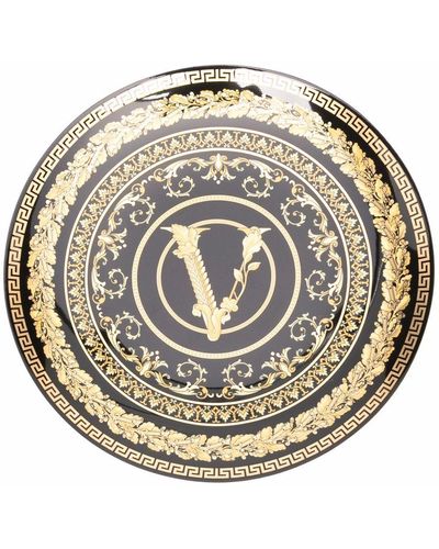 Versace Piatto Virtus Gala (17cm) - Metallizzato