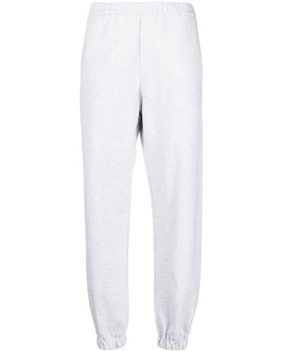 ARMARIUM Pantalones de chándal con parche del logo - Blanco