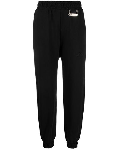 Philipp Plein Elasticated Track Pants - Black