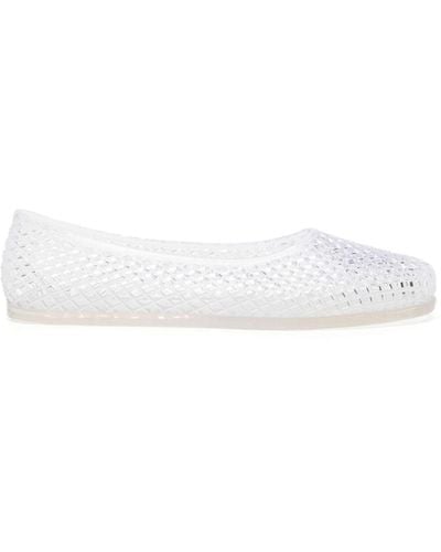 Ancient Greek Sandals Iro Jelly Ballerina Shoes - White