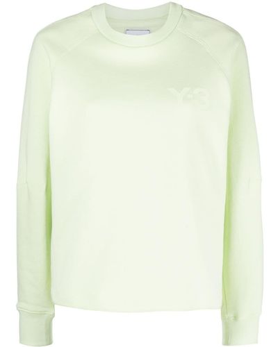 Y-3 Sweater Met Logoprint - Groen