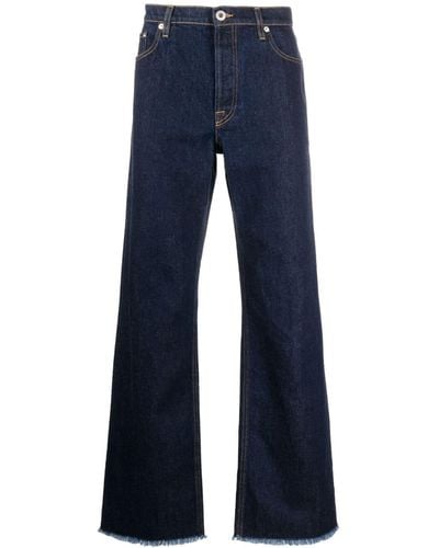 Lanvin Mid-rise Straight-leg Jeans - Blue