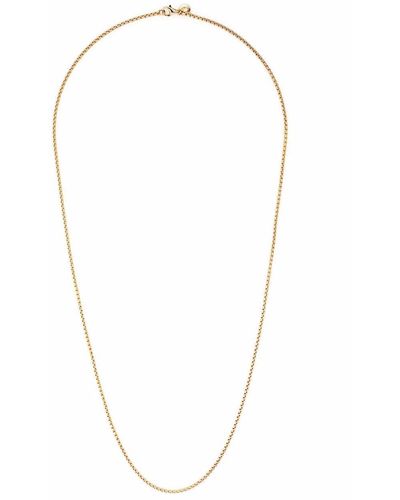 Tom Wood Venetian Chain Single S Necklace - Metallic