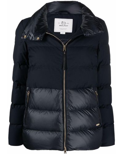 Woolrich Luxe Puffy パデッドジャケット - ブルー