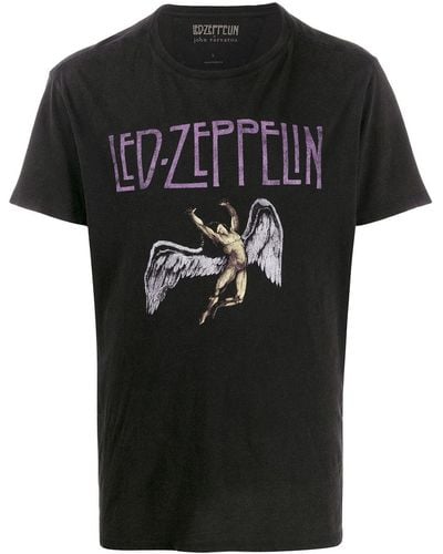 John Varvatos Led Zeppelin Tシャツ - ブラック