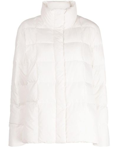 James Perse Funnel-neck Puffer Jacket - White