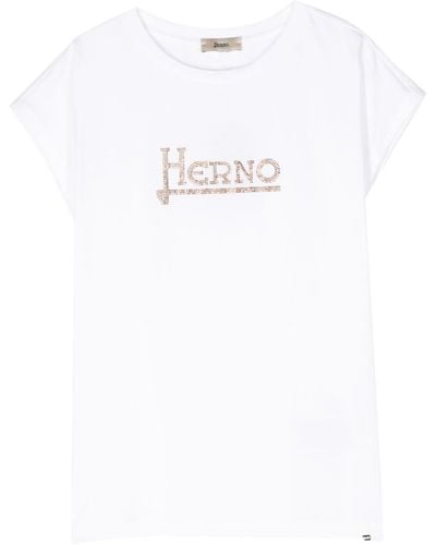 Herno | T-shirt con logo | female | BIANCO | 44