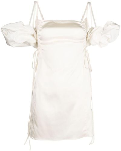 Jacquemus Robe La mini robe Chouchou - Blanc