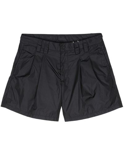 Save The Duck Noy Pleat-detail Shorts - Black