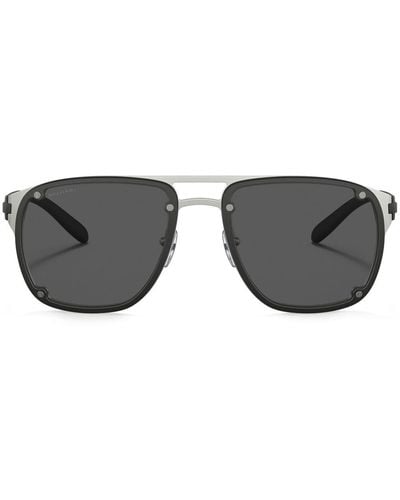 BVLGARI Wayfarer-frame Sunglasses - Gray