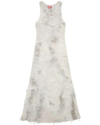 DIESEL D-jaral Cotton Maxi Dress - White