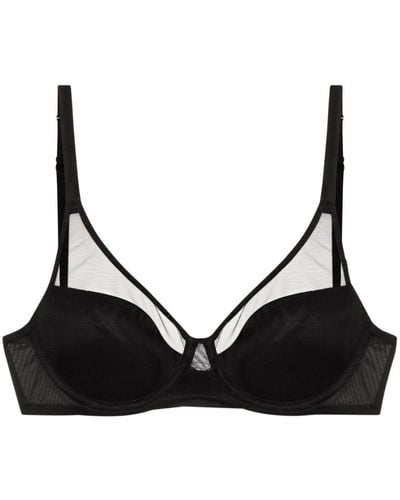 Agent Provocateur Lucky Full Cup Padded Bra - Black