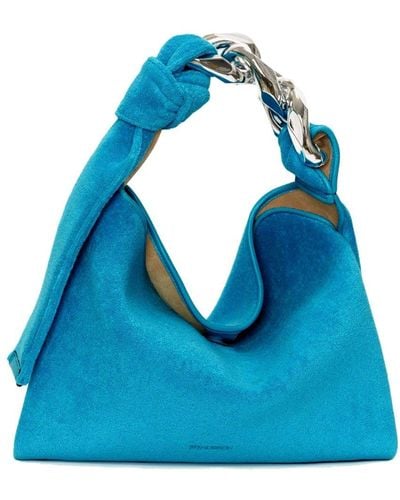 JW Anderson Small Chain Hobo - Blue