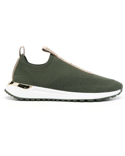 Michael Kors Slip-On-Sneakers mit Logo - Grün