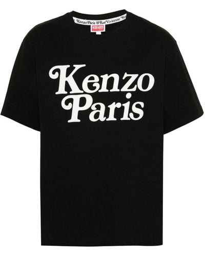 KENZO Kenzo By Verdy コットンジャージーtシャツ - ブラック