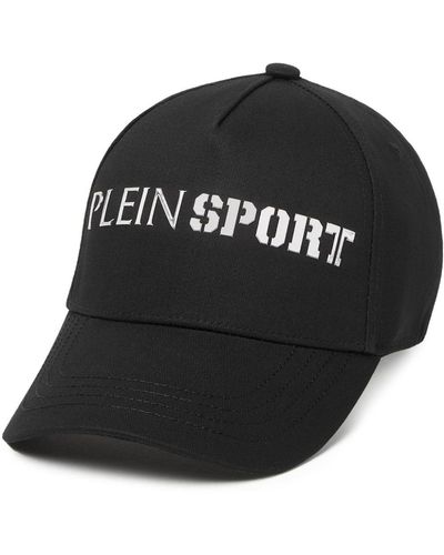 Philipp Plein Gorra con logo estampado - Negro