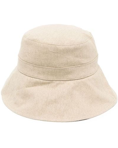 Jacquemus Le Bob Bando Strap Bucket Hat - Natural