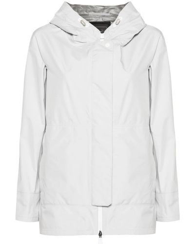 Herno Waterproof Hooded Jacket - White