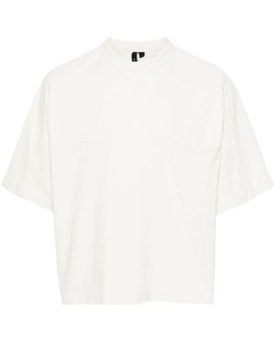 Entire studios Paneled Organic-cotton T-shirt - White