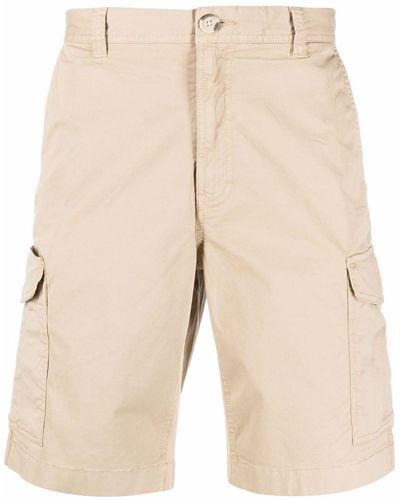 Woolrich Knee-length Cargo Shorts - Natural