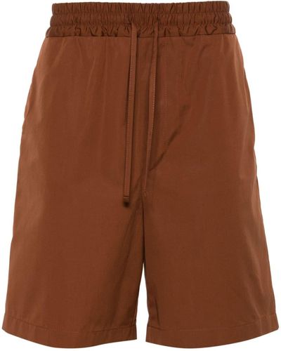 Lardini Cotton Bermuda Shorts - Brown