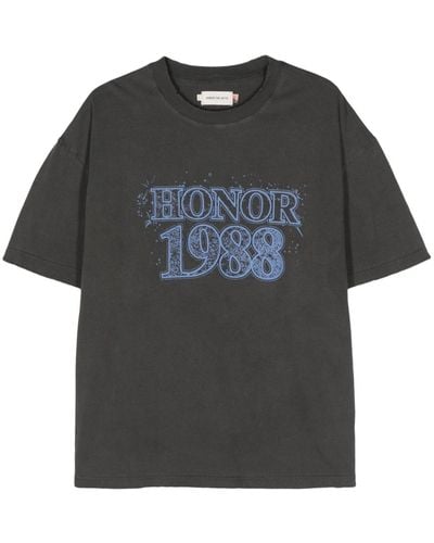 Honor The Gift Honor Concert Cotton T-shirt - Black