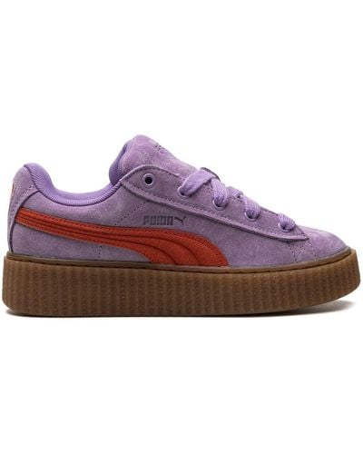 PUMA X Fenty Creeper Phatty Suede Sneakers - Purple