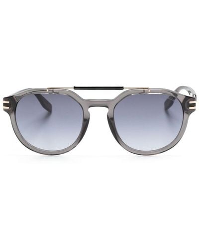 Marc Jacobs 675S Sonnenbrille mit rundem Gestell - Blau