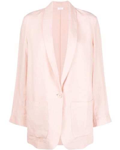 Eres Formidable Single-breasted Blazer - Pink