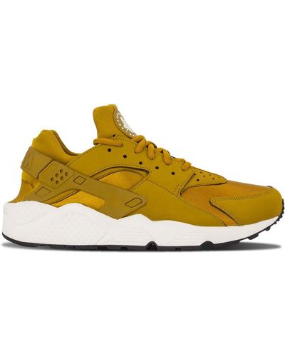 Nike Air Huarache Run "bronzine" Sneakers - Yellow