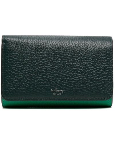 Mulberry Medium Continental French Purse - Green